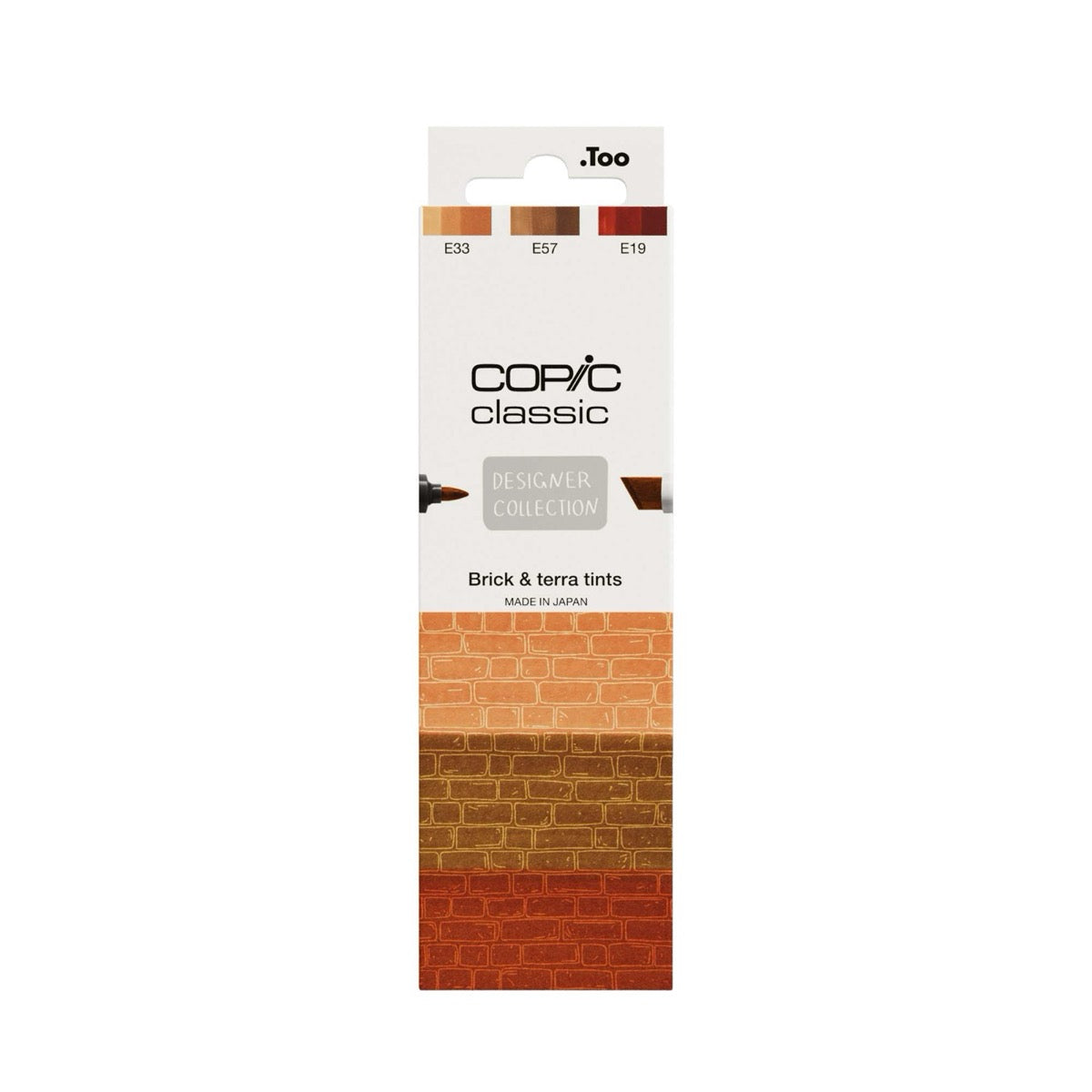 Copic Classic Designer Collection Brick & Terra Tints