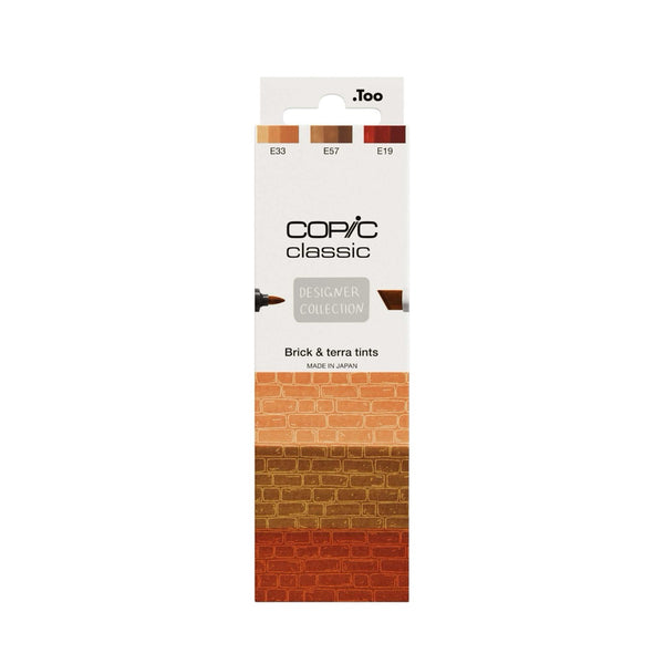 Copic Classic Designer Collection Brick & Terra Tints