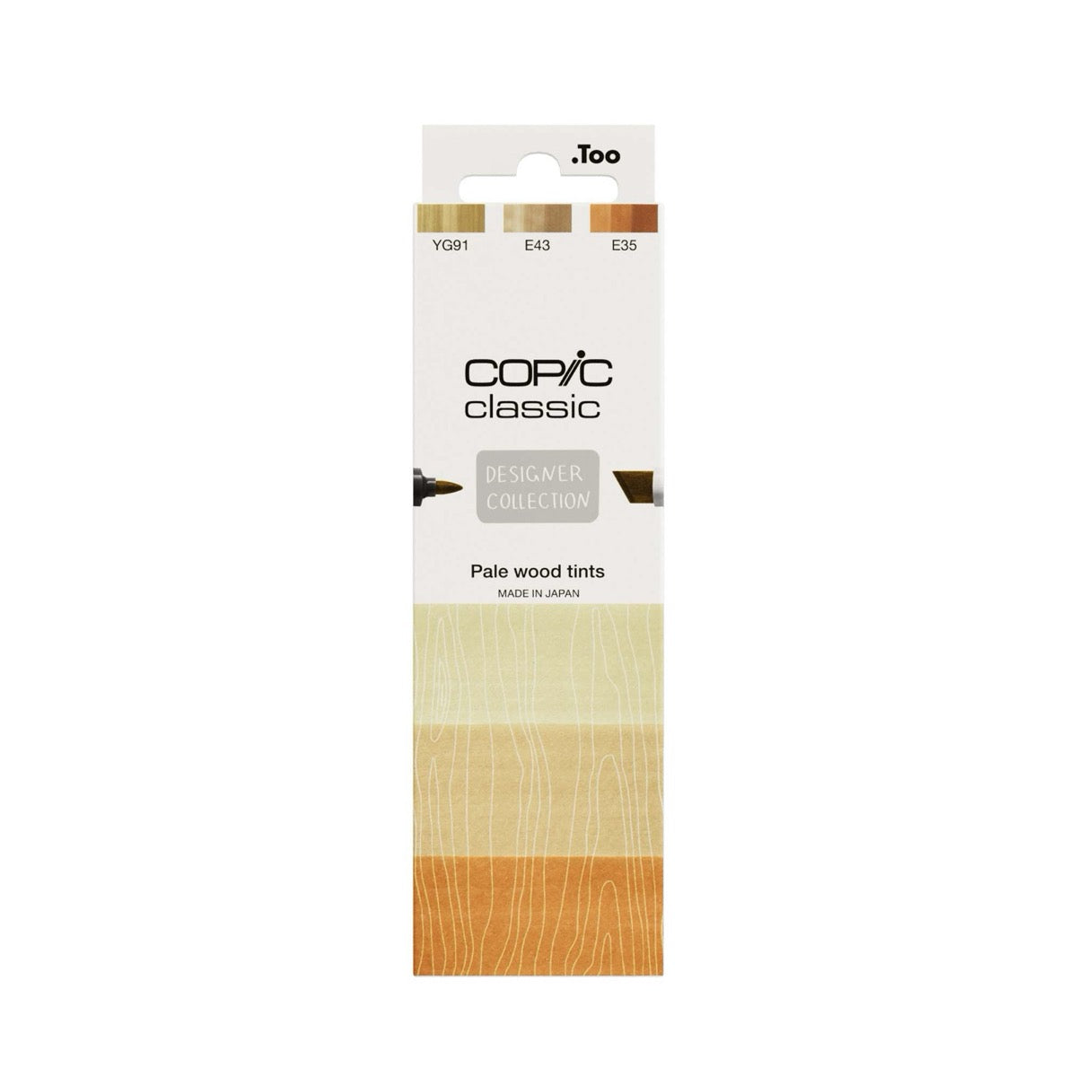 Copic Classic Designer Collection Pale Wood Tints