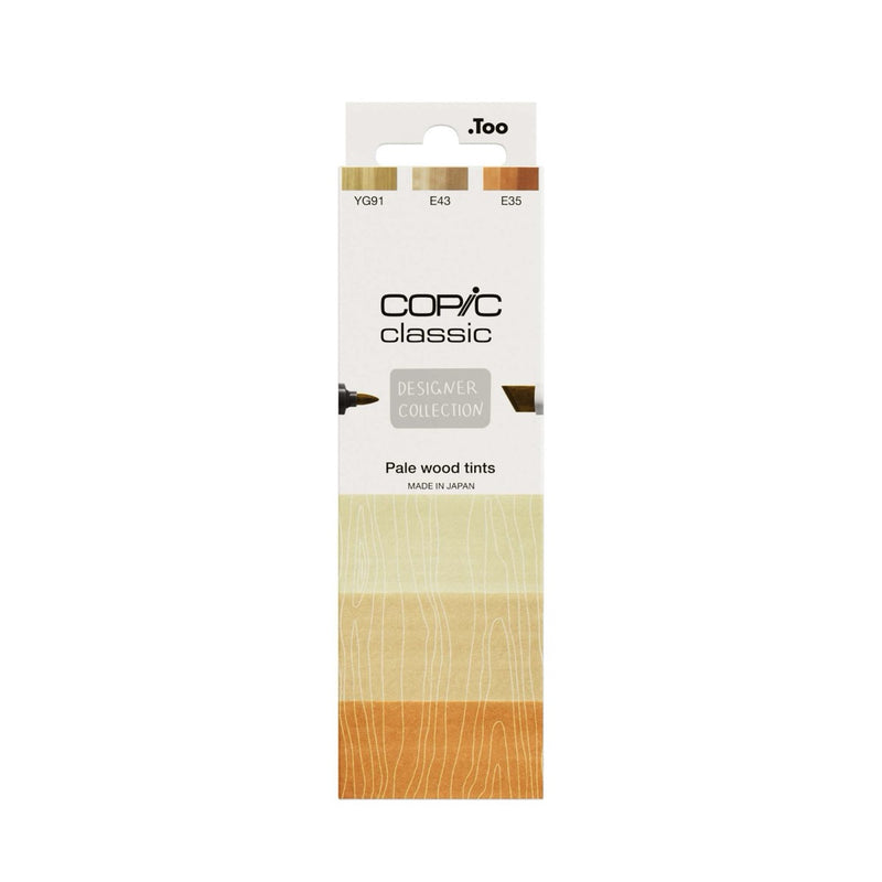 Copic Classic Designer Collection Pale Wood Tints