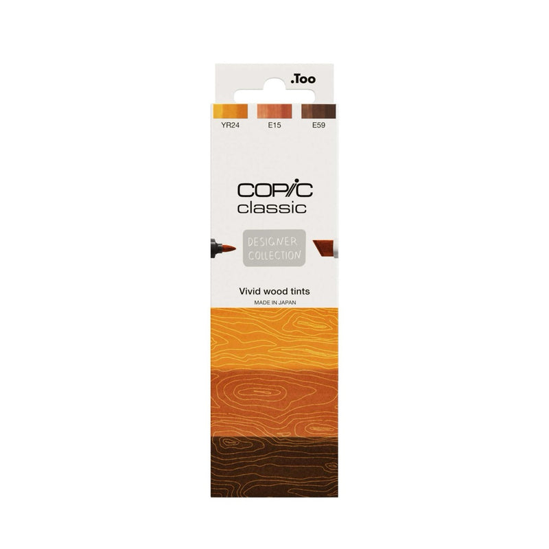 Copic Classic Designer Collection Vivid Wood Tints