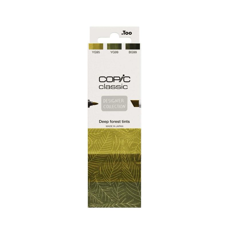Copic Classic Designer Collection Deep Forest Tints