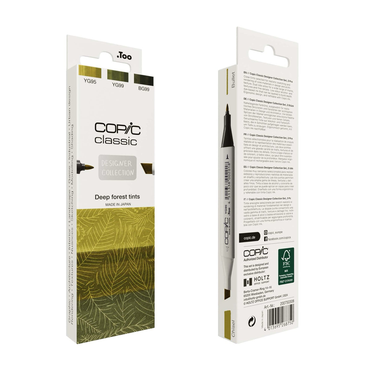 classic-set-designer-collection-deep-forest-tints görsel
