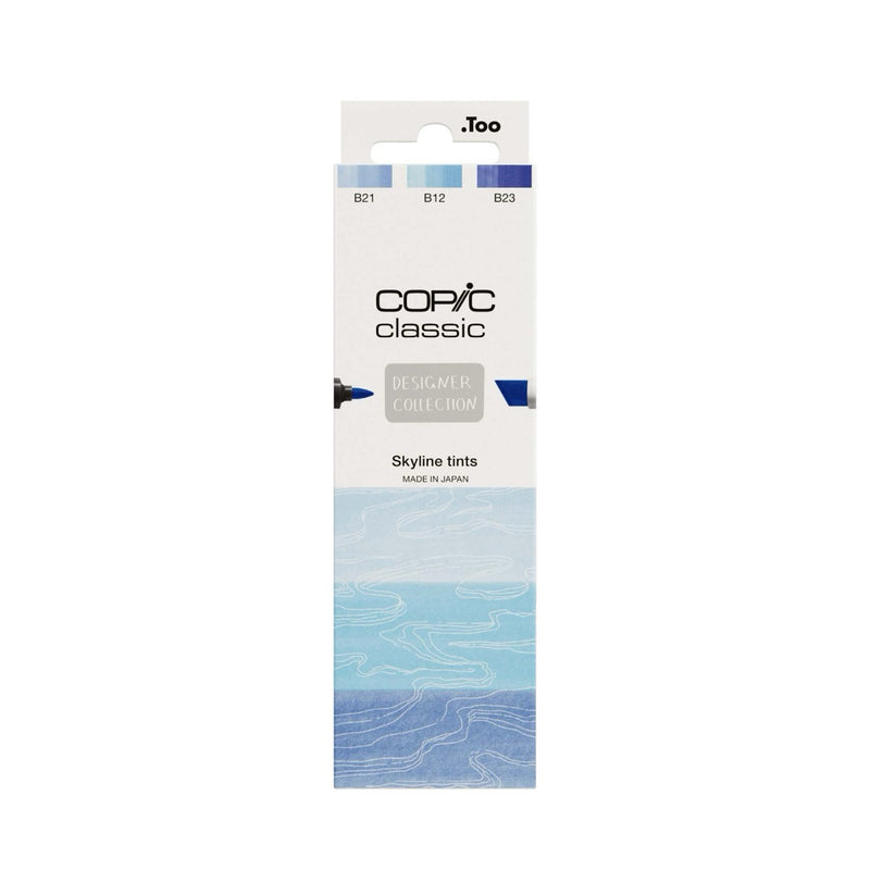 Copic Classic Designer Collection Deep Skyline Tints