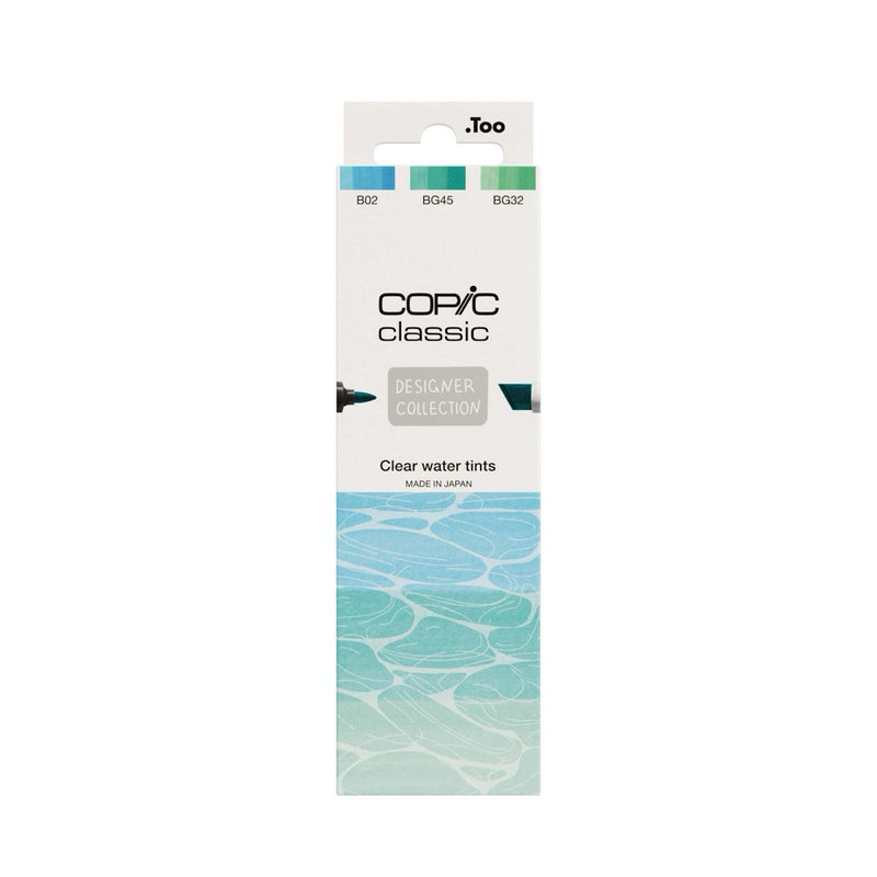 Copic Classic Designer Collection Clear Water Tints