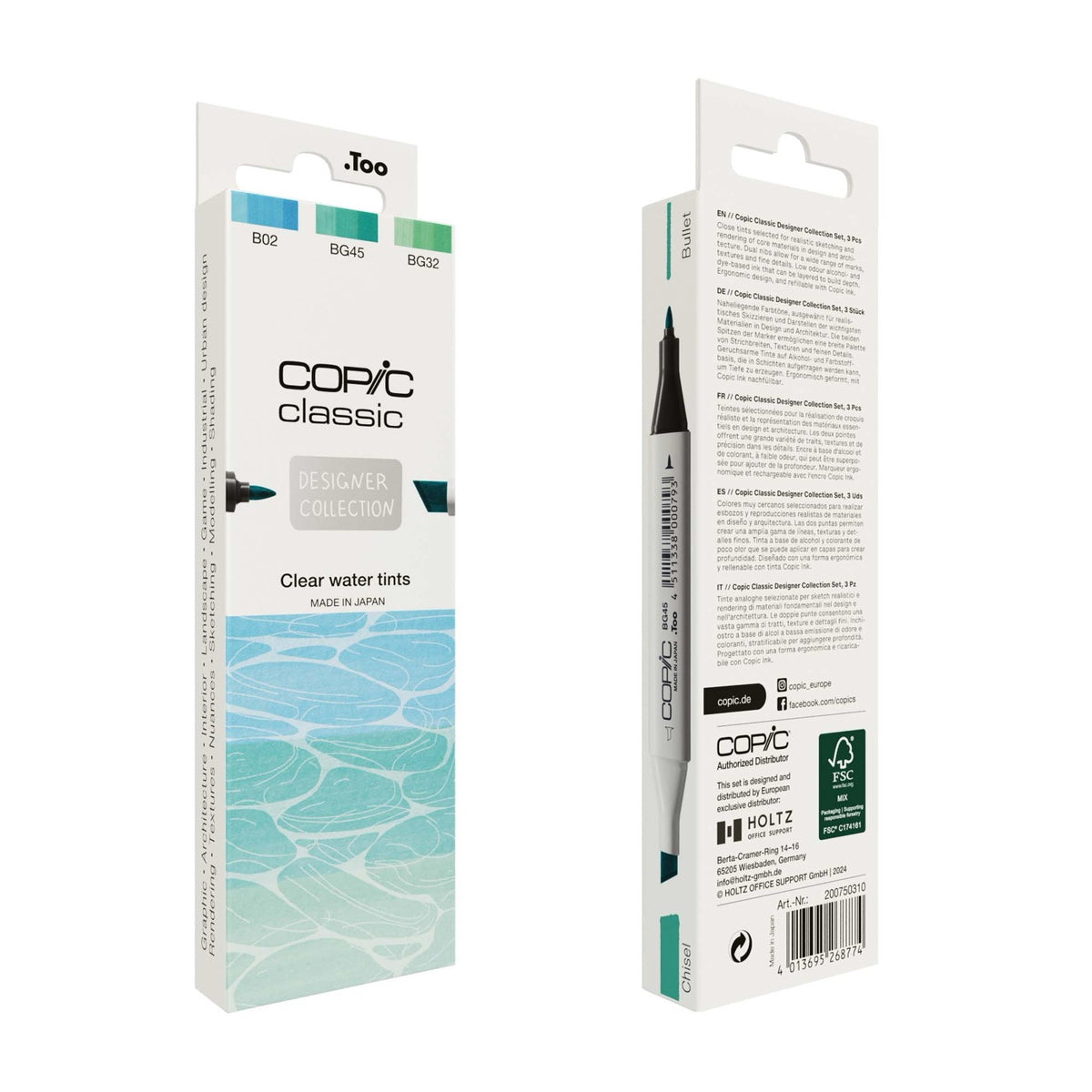 classic-set-designer-collection-clear-water-tints görsel