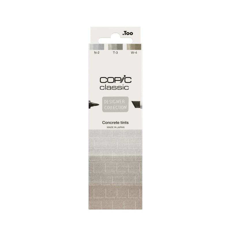 Copic Classic Designer Collection Concrete Tints