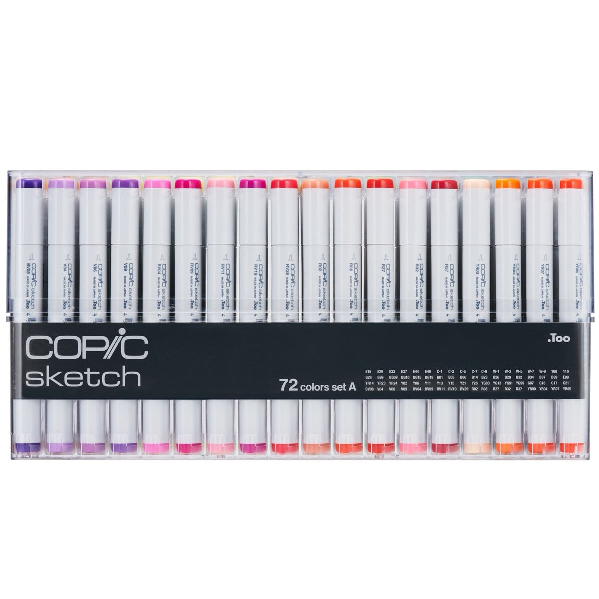 Copic Sketch Set A