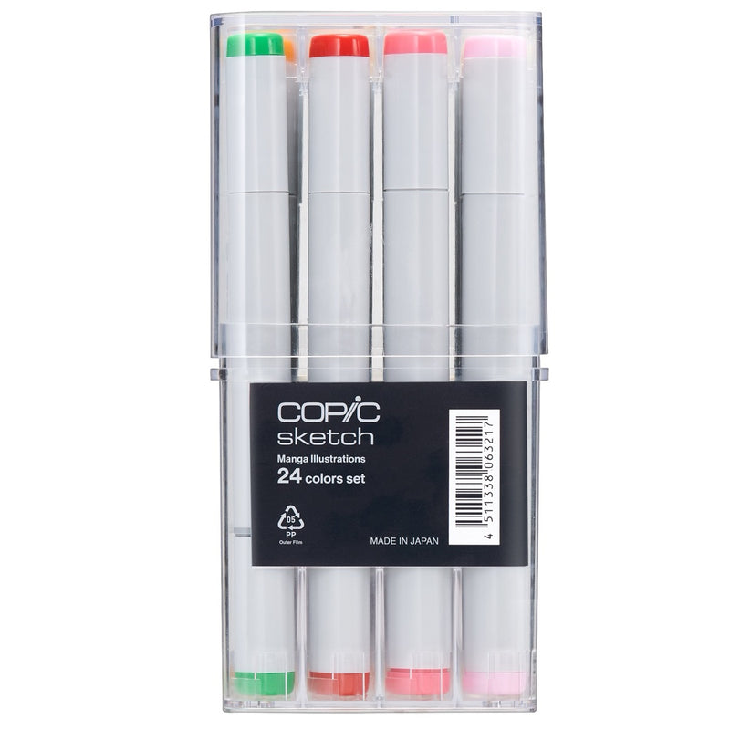 Copic Sketch Manga Illustration Set