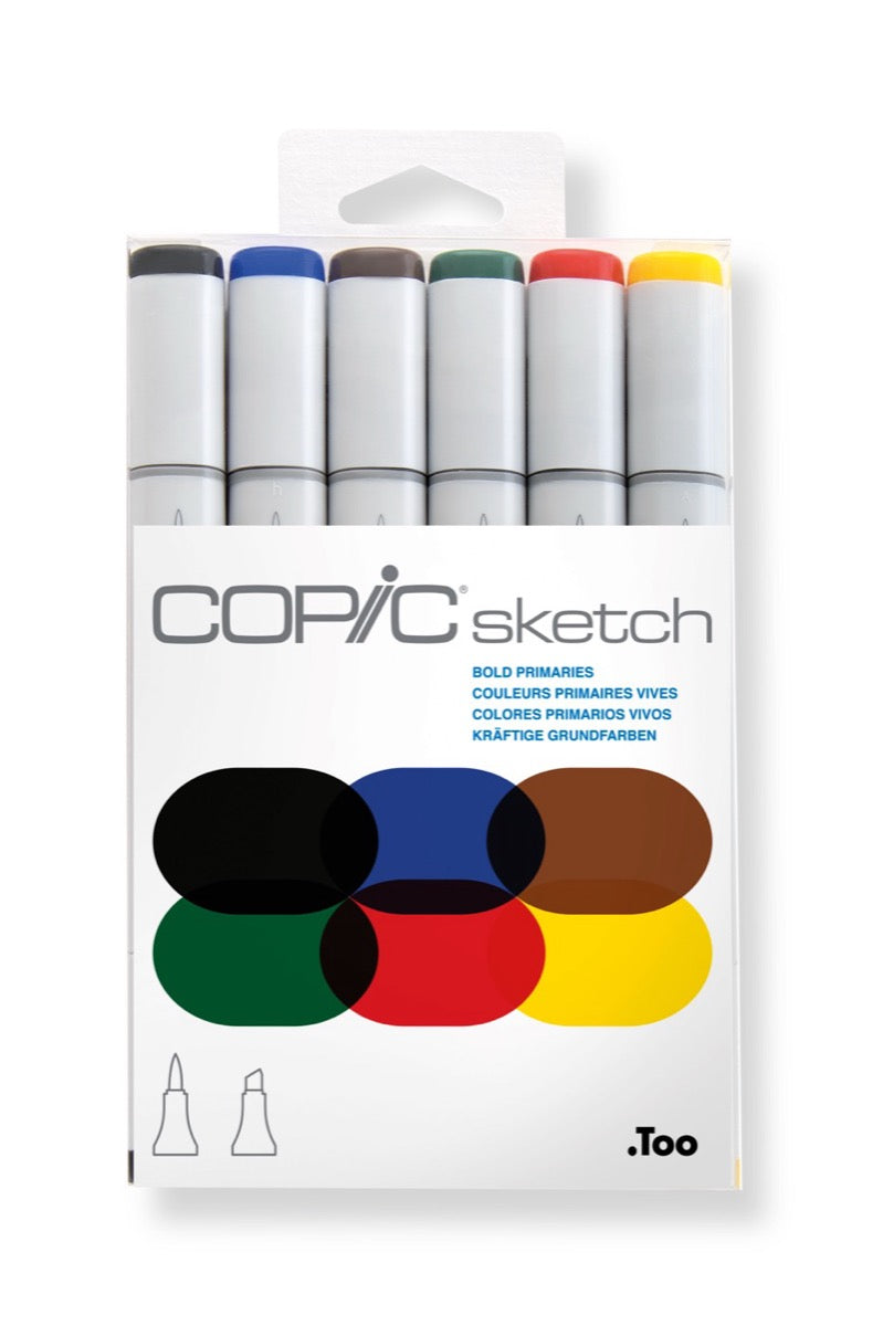 Copic Sketch Bold Primaries