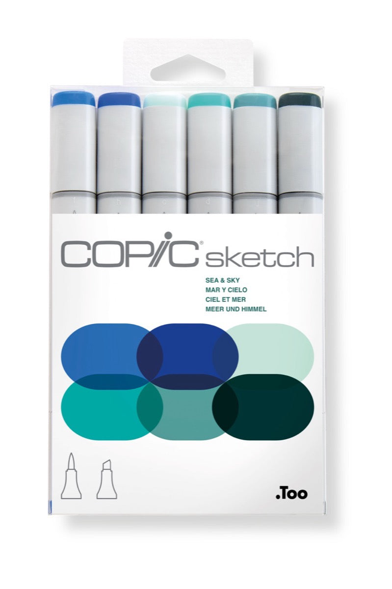 Copic Sketch Sea & Sky