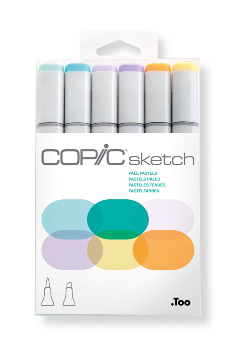 Copic Sketch Pale Pastels