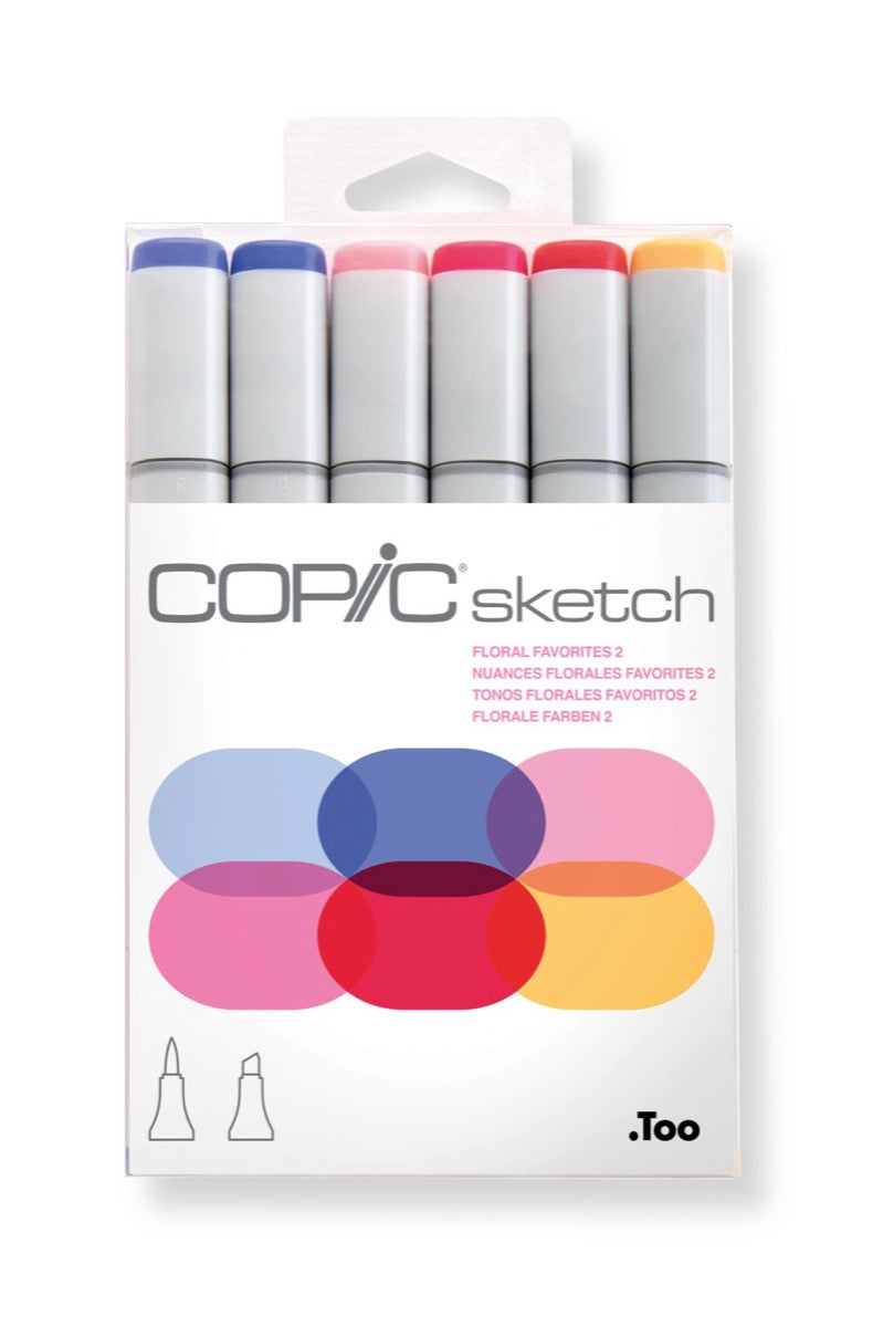 Copic Sketch Floral Favorite 2