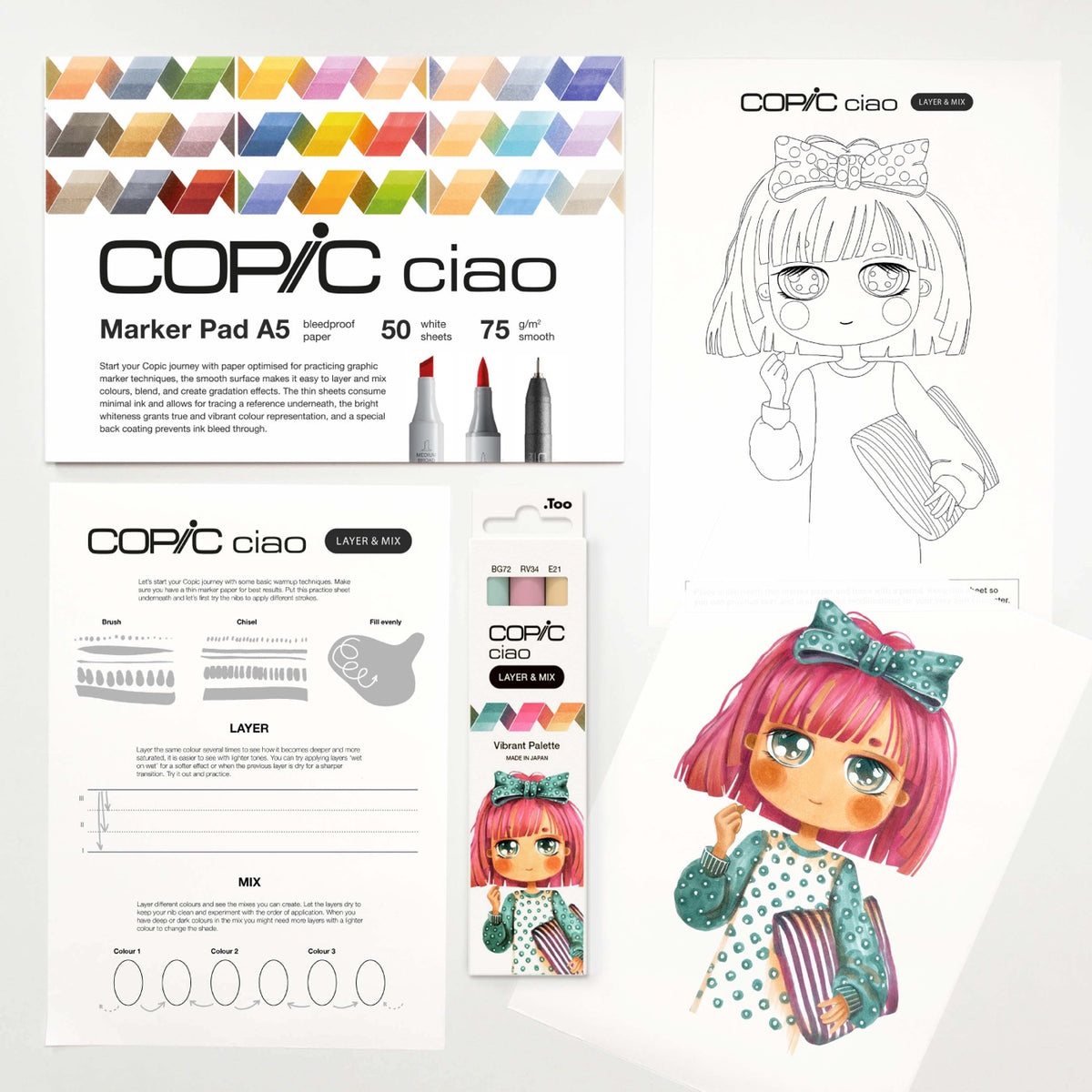 ciao-set-layer-mix-manga-starter-vibrant görsel