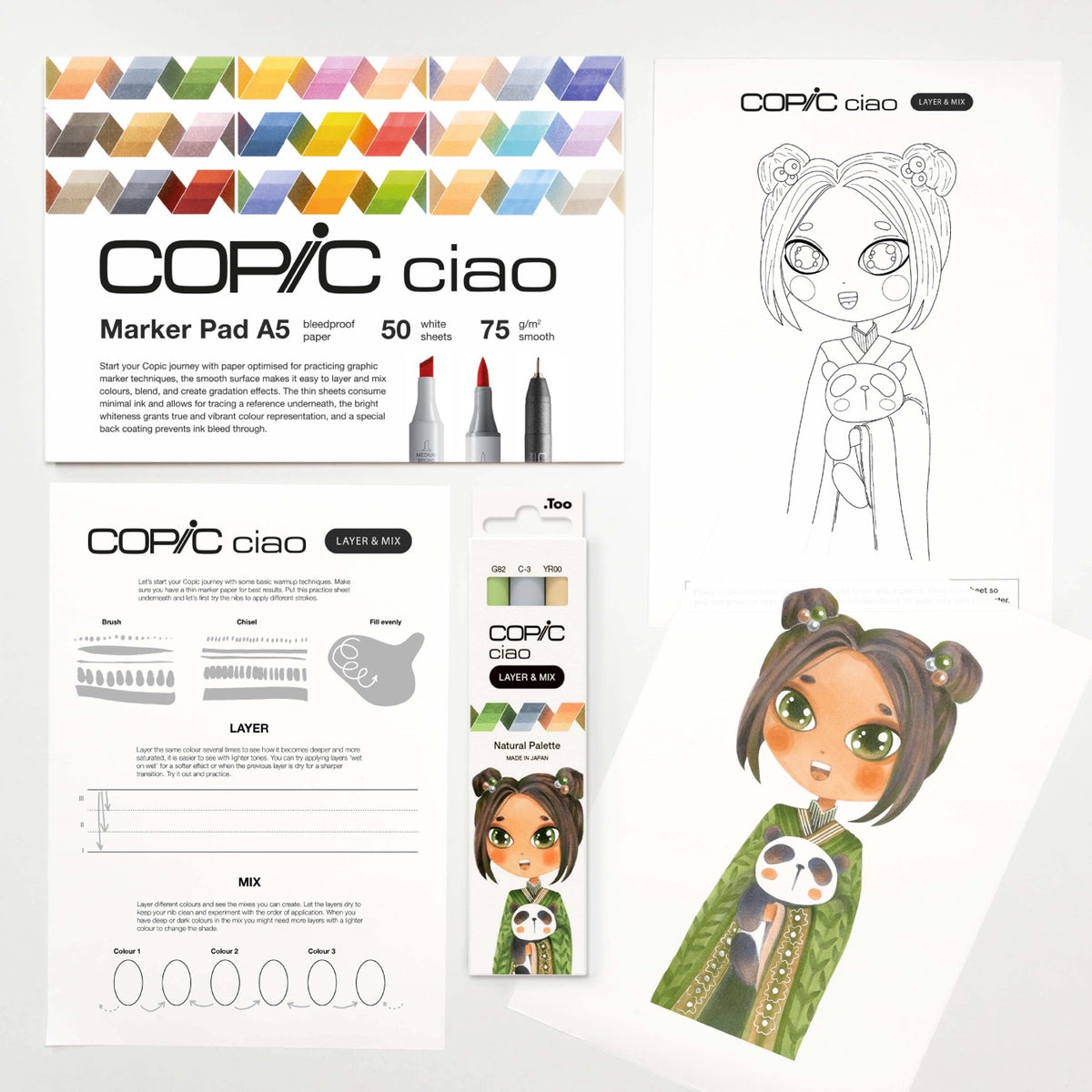 ciao-set-layer-mix-manga-starter-natural görsel