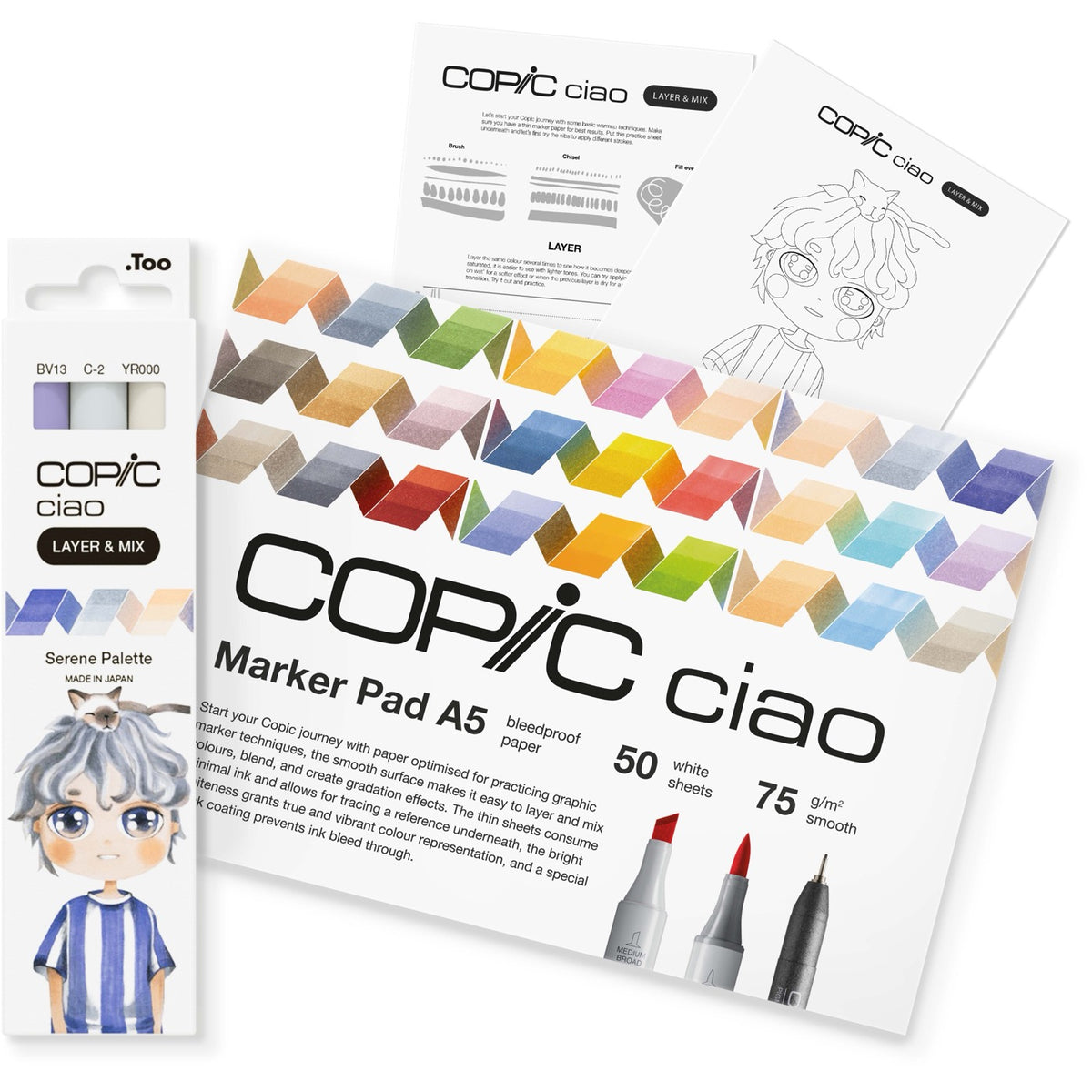 ciao-set-layer-mix-manga-starter-serene görsel