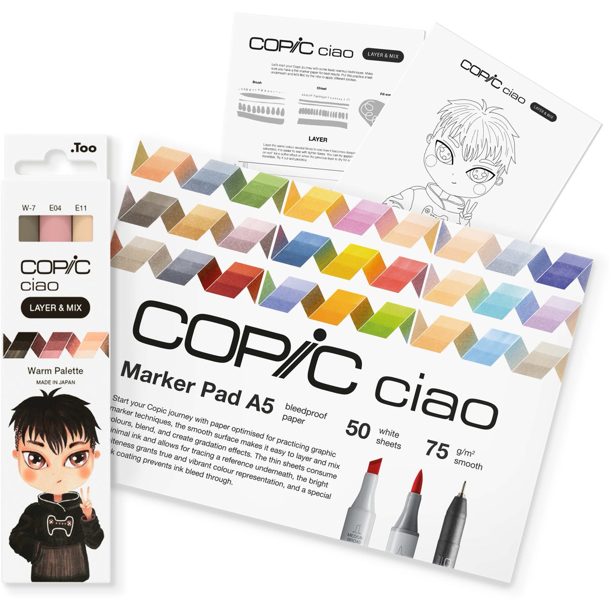 ciao-set-layer-mix-manga-starter-warm görsel
