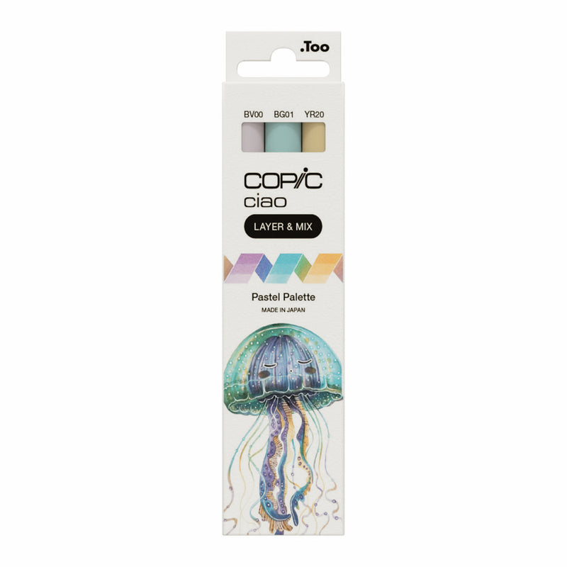 Copic Ciao Layer & Mix 2D Pastel Palette
