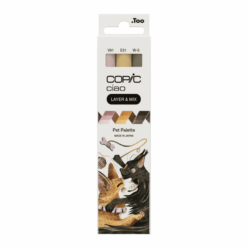 Copic Ciao Layer & Mix 2D Pet Palette