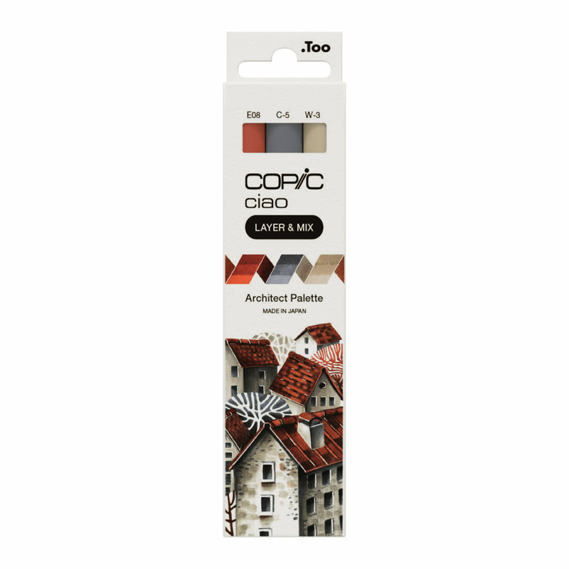 Copic Ciao Layer & Mix 3D Architect Palette