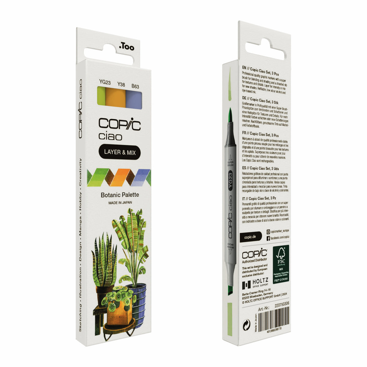 ciao-set-layer-mix-3d-botanic-palette görsel