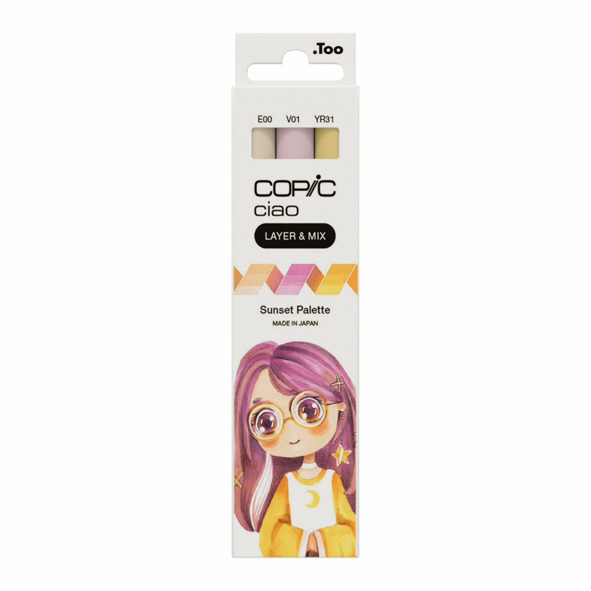 Copic Ciao Layer & Mix Manga Sunset Palette