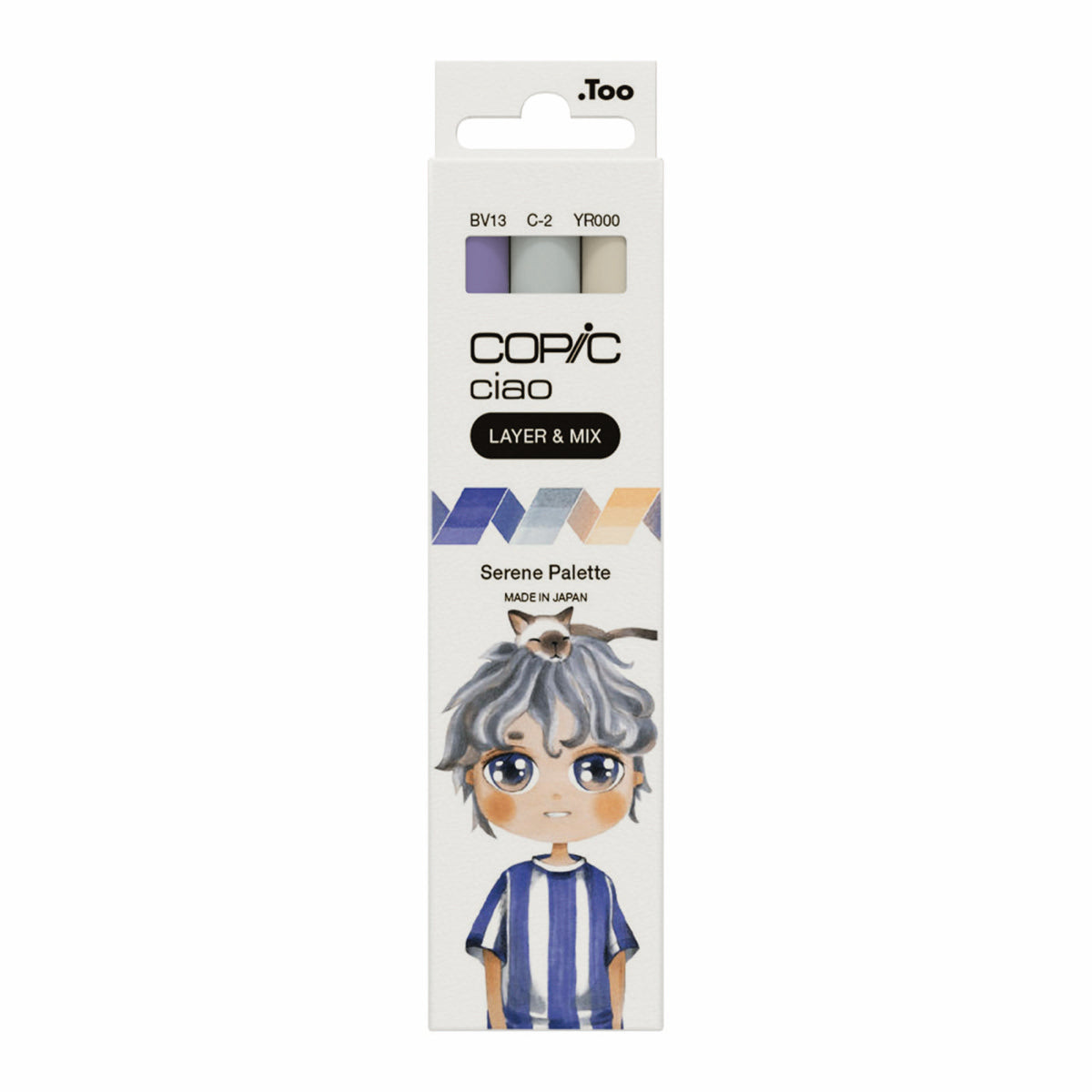 Copic Ciao Layer & Mix Manga Serene Palette