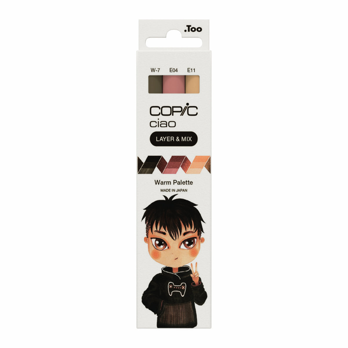 Copic Ciao Layer & Mix Manga Warm Palette