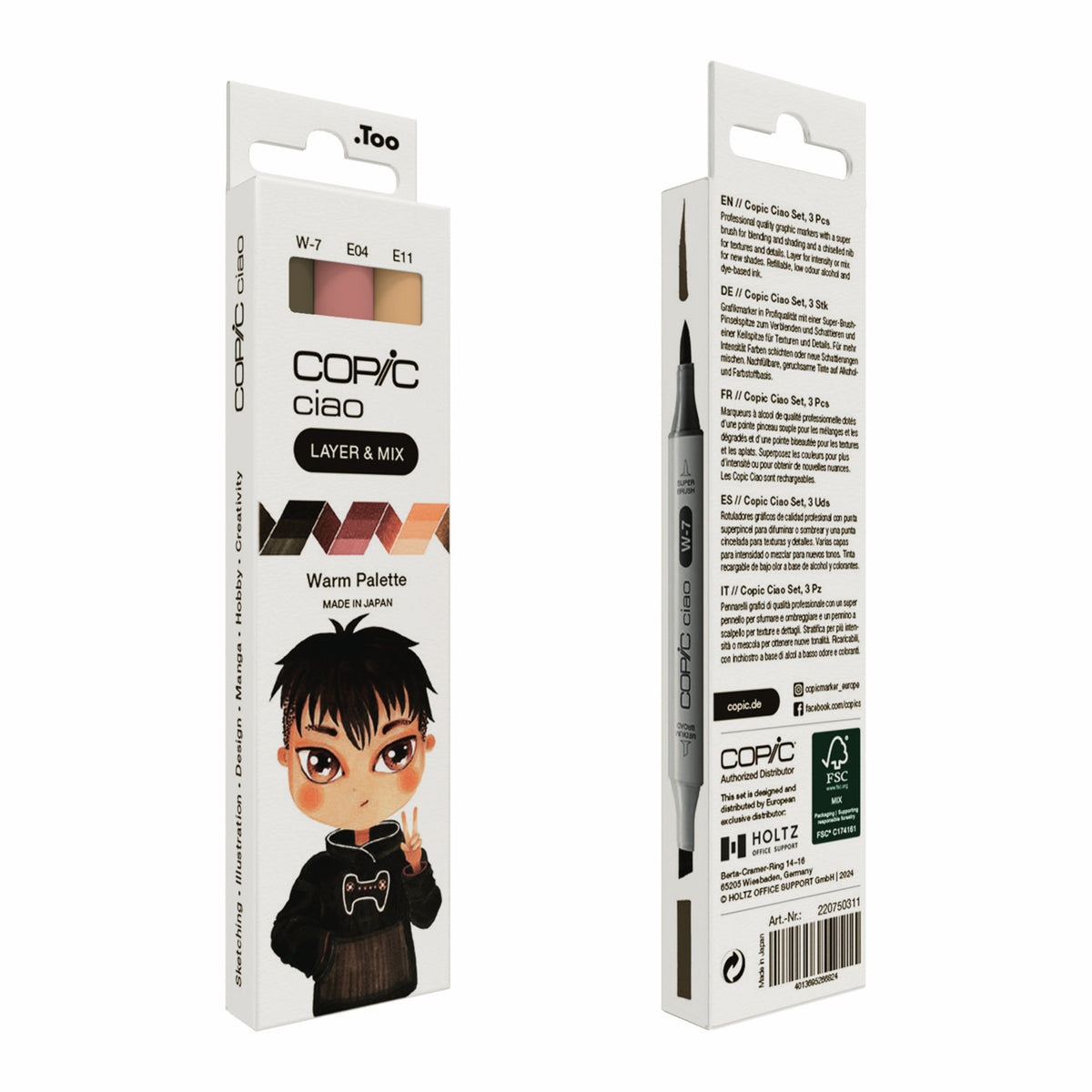 ciao-set-layer-mix-manga-warm-palette görsel