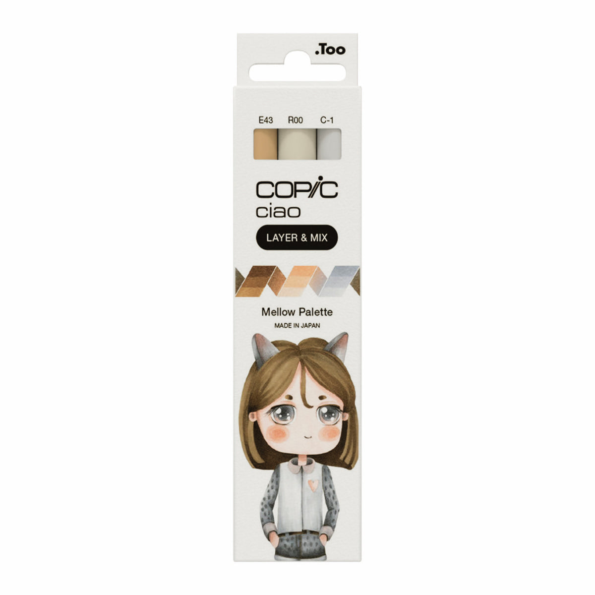 Copic Ciao Layer & Mix Manga Mellow Palette