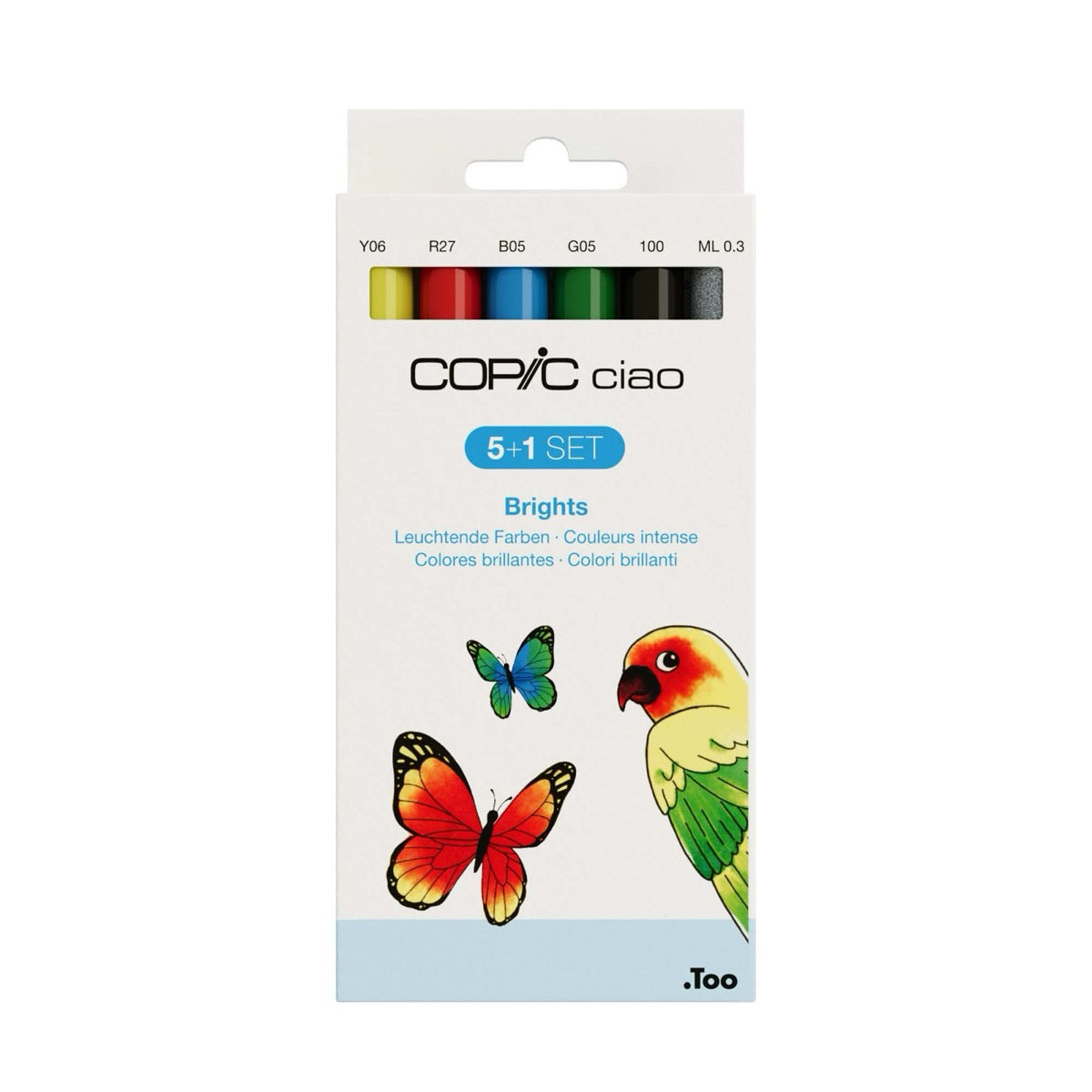Copic Ciao 5+1 Set — Brights
