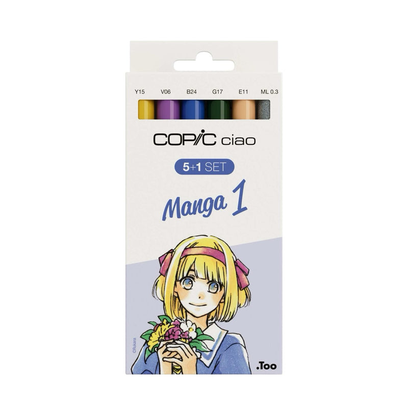 Copic Ciao 5+1 Set — Manga 1