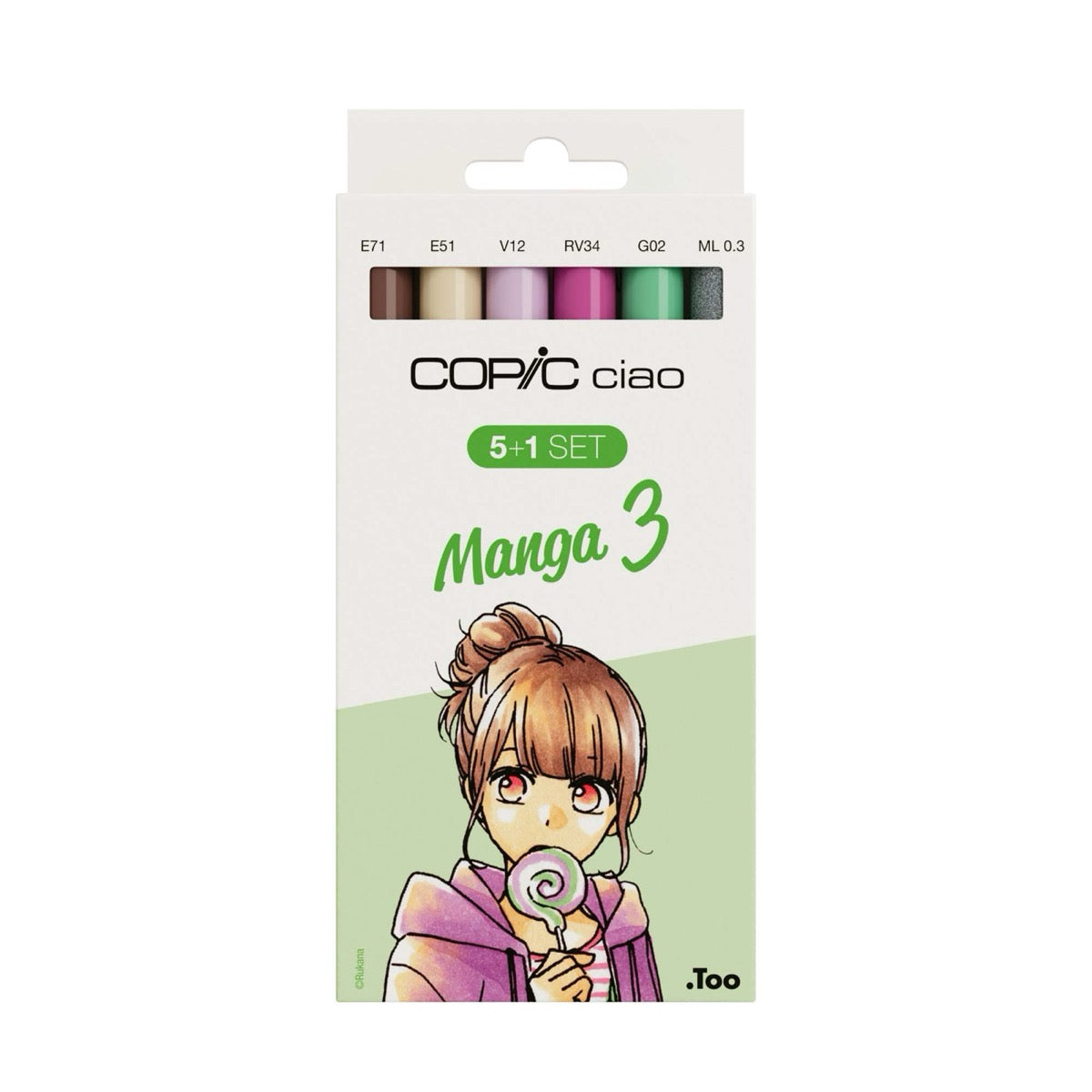 Copic Ciao 5+1 Set — Manga 3