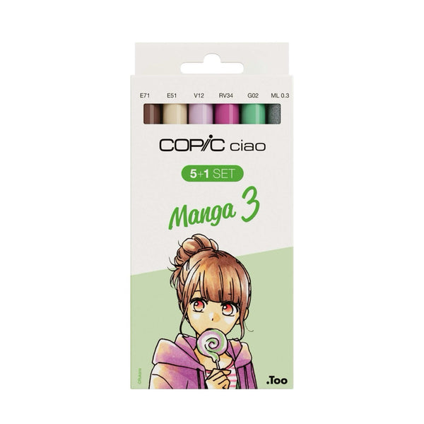 Copic Ciao 5+1 Set — Manga 3
