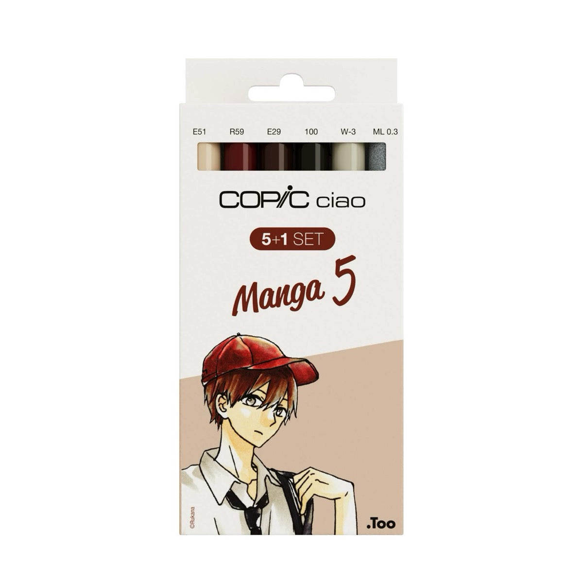 Copic Ciao 5+1 Set — Manga 5