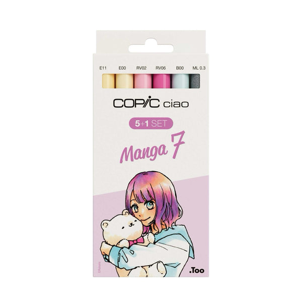 Copic Ciao 5+1 Set — Manga 7