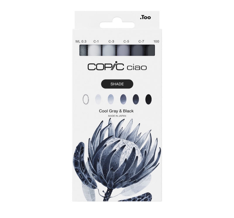 Copic Ciao Shade Cool Gray & Black