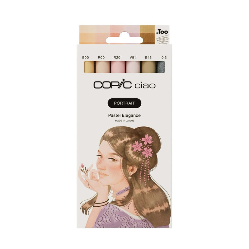 Copic Ciao Portrait Pastel Elegance
