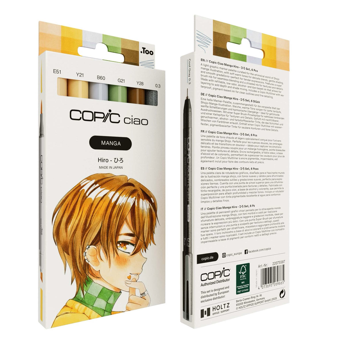 ciao-set-manga-hiro görsel