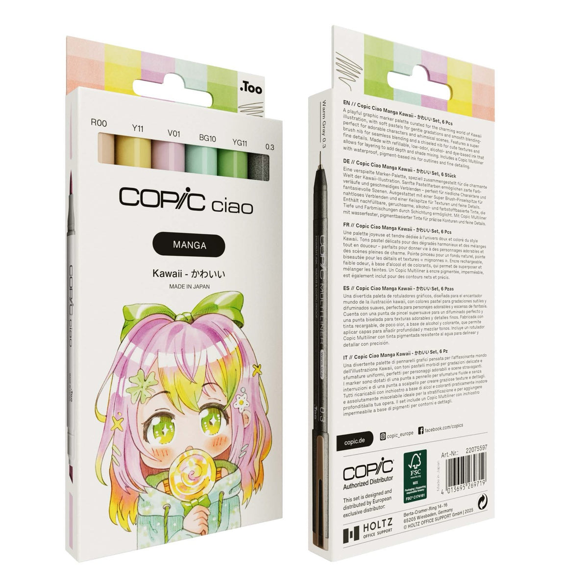 ciao-set-manga-kawaii görsel